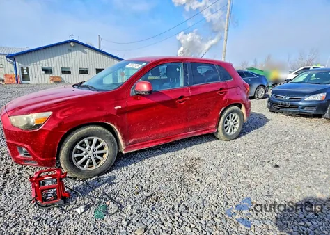 2011 Mitsubishi Outlander Sport Es из США, поврежденный, VIN JA4AP3AU4BZ002233